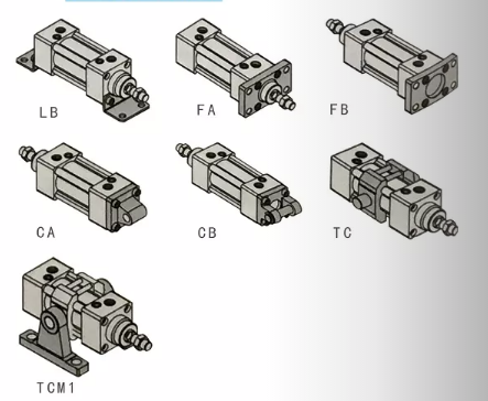 氣缸安裝附件羅列